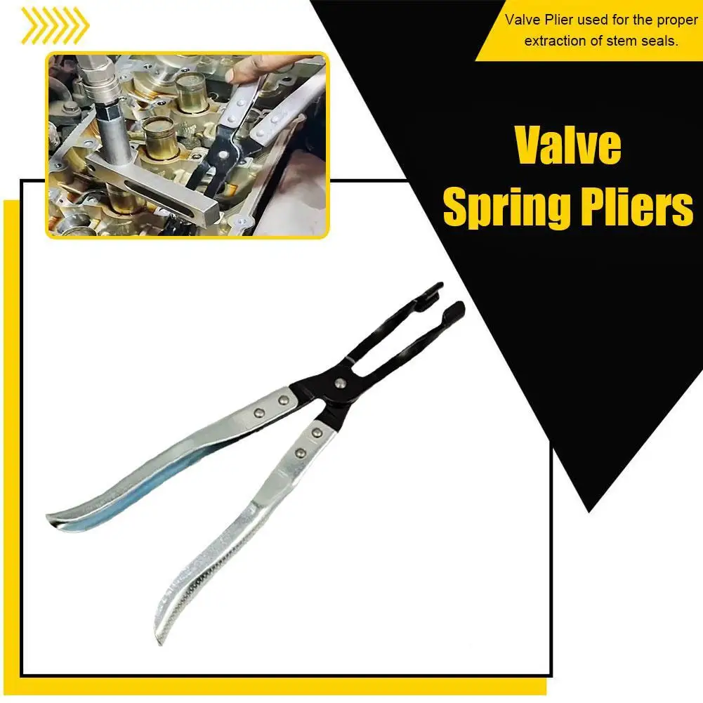 

1PC Car Engine Valve Spring Clamp Pliers Valve Oil Seal Pliers Car Engine Disassembly And Installation Pliers Auto Repair Tools