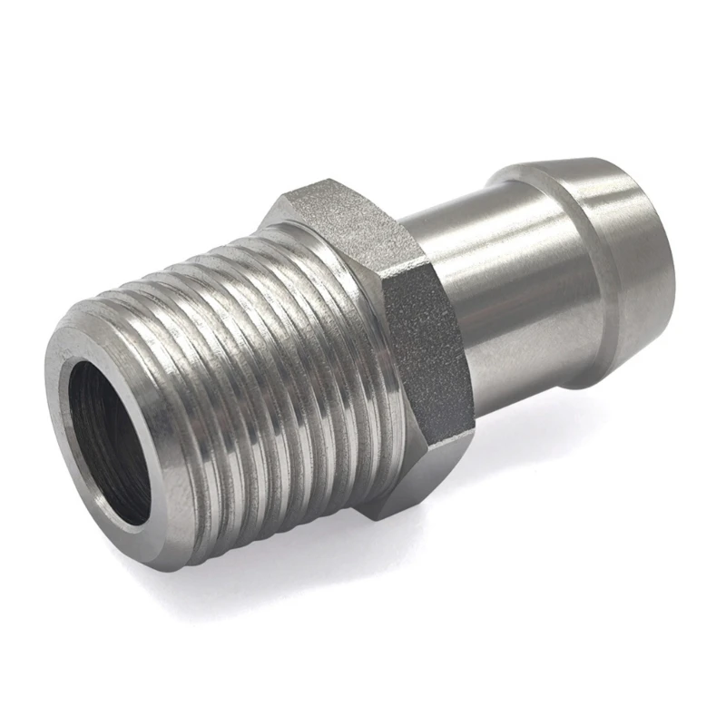 1/2 Zoll NPT 5/8 Zoll Widerhaken-Kühlmittelschlauchanschluss für Heizungsschlauch und Garagenreparatur H8WE – Detail 1