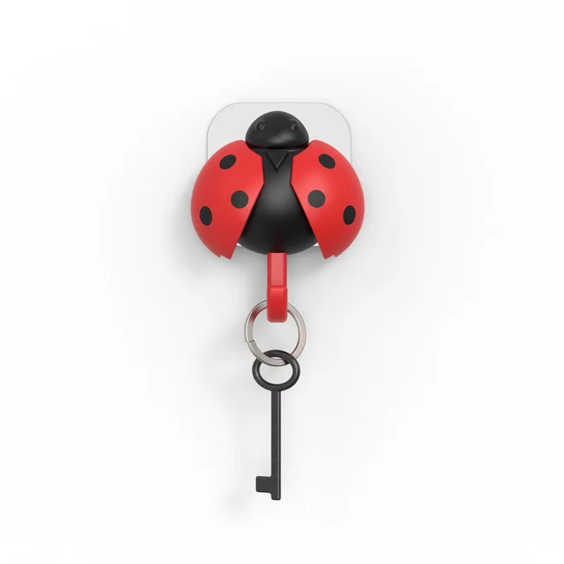 Creative Beetle Gravity Sensor Wings Auto Open Hook Cute Key Hooks