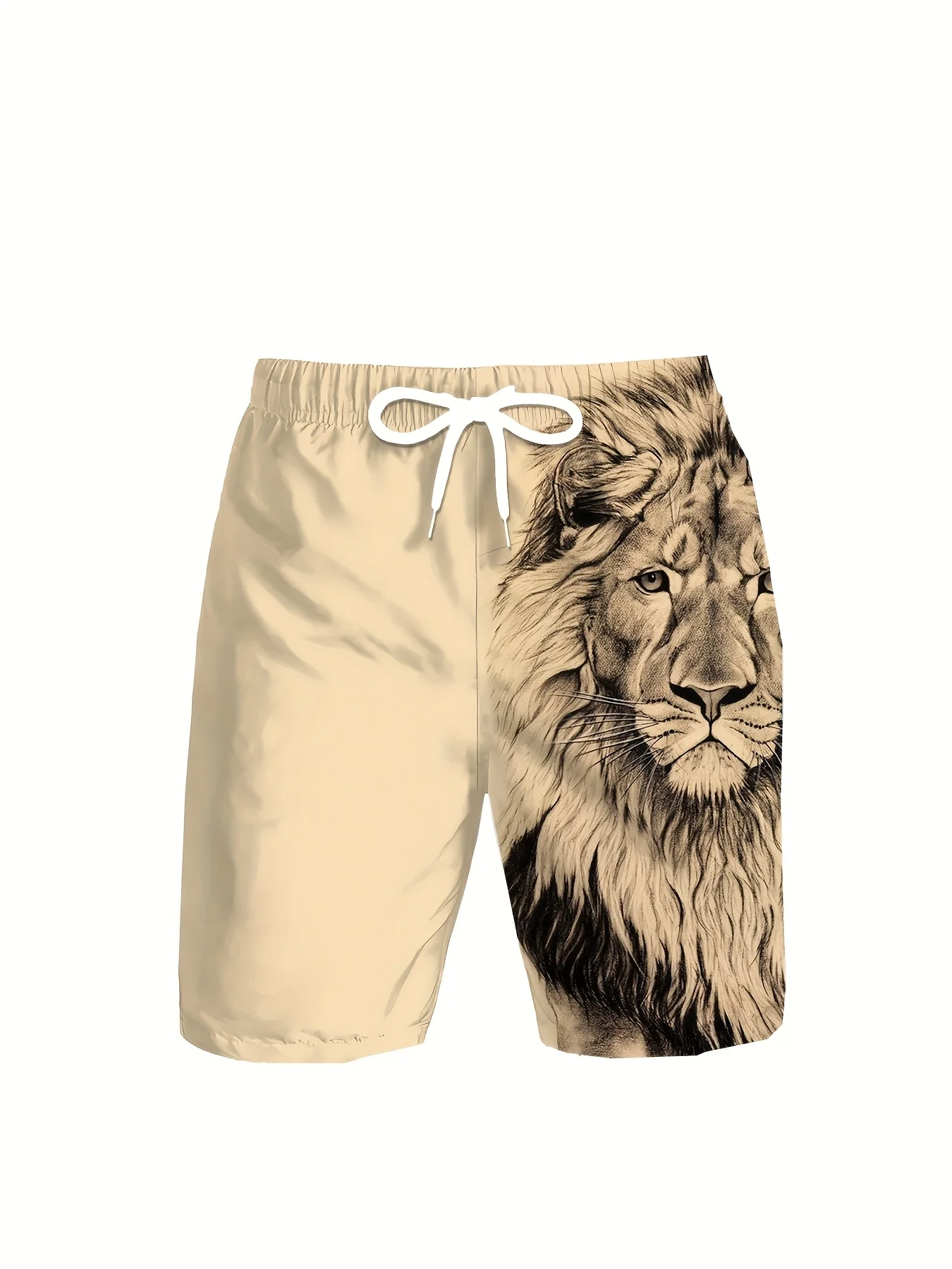 الرجال 3D الحيوان نمط طباعة عارضة السراويل الرباط حزام عارضة شورتات للبحر الأبيض التنين طباعة كل موسم سراويل اللياقة البدنية