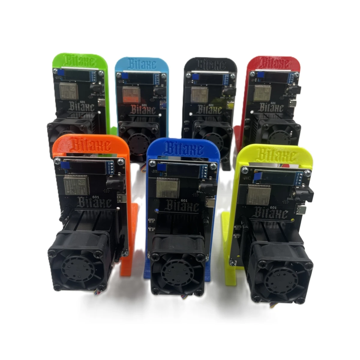 Vimu ใหม่สีแดง Bitaxe Gamma 601 Bitcoins Miner 1.2TH/s Solo Miner BM1370 ชิป Asic 18 W/TH BTC Gamma เปิดระบบ Asic Bitcoin Miner