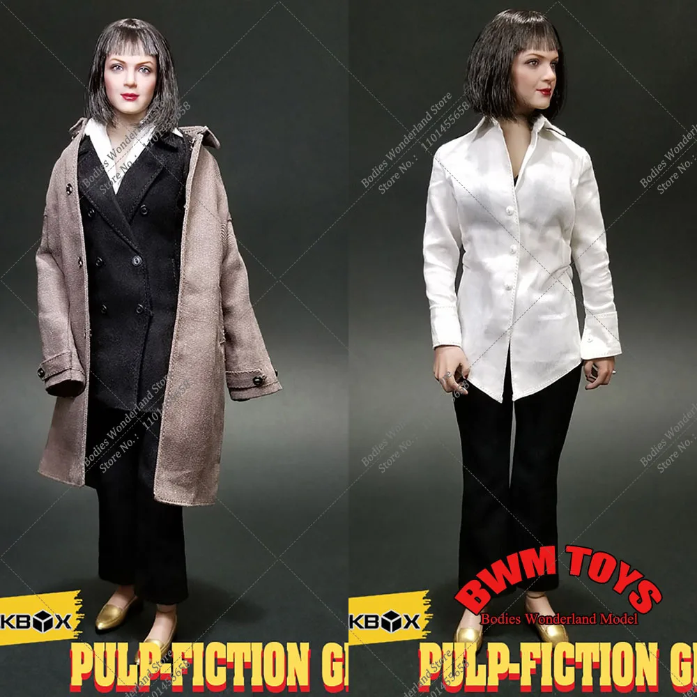 

BLACKBOX BBT9011 1/6 Scale Collectible Guess Series Pulp-fiction Girl 12 inch Solider Action Figure Full Set Model Toys