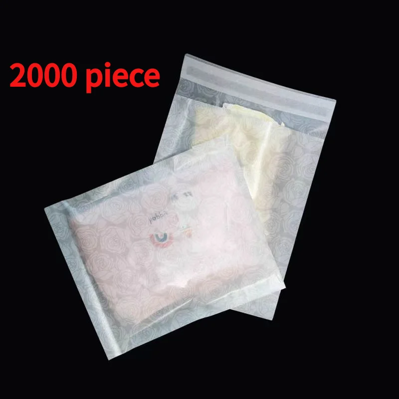 

20 00piece.Custom.Self-Seal Semi-Transparent Glassine Wax Paper Bags Recyclable Biodegradable-Environmentally Friendly Art Paper