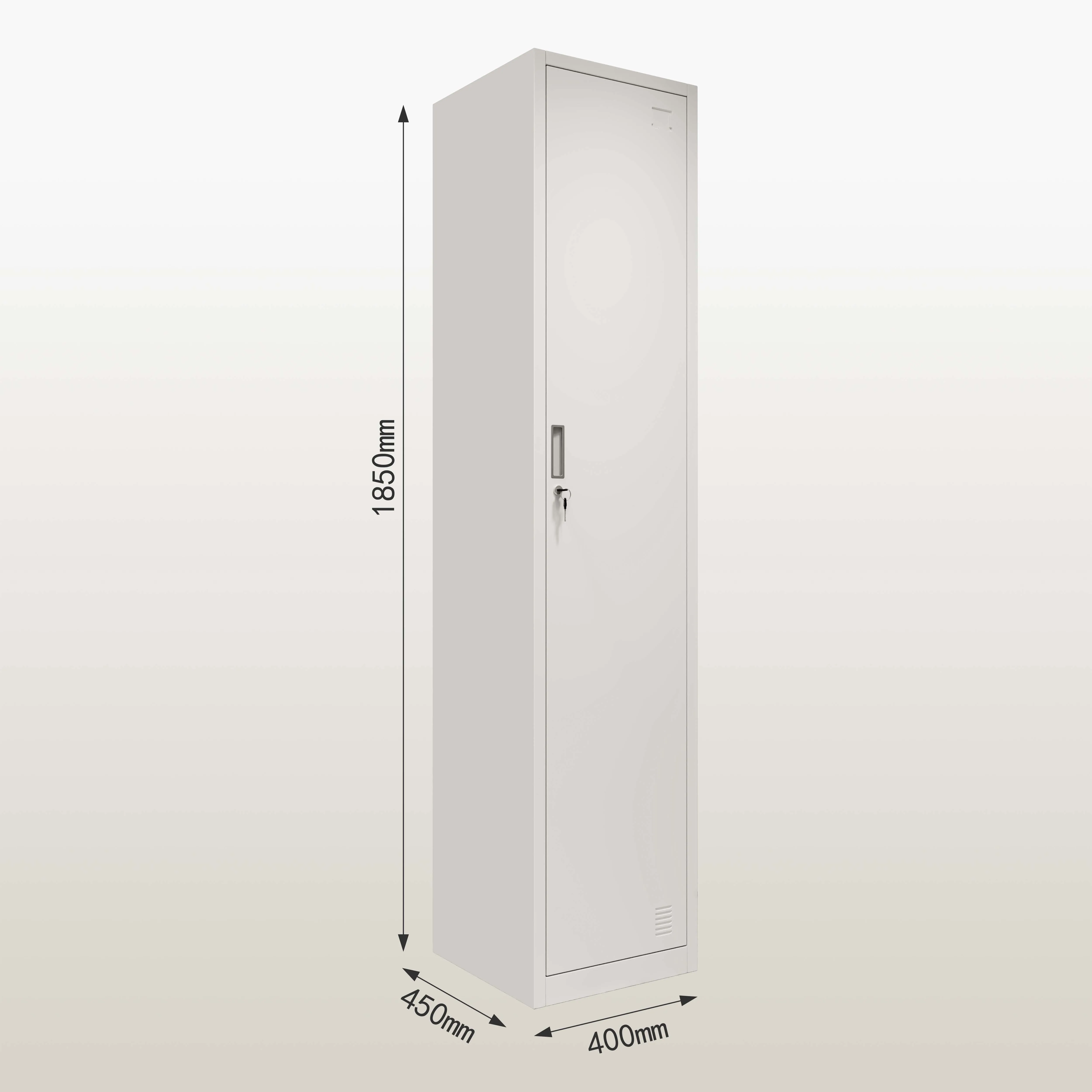 خزانة ملابس معدنية حديثة مع خزانة وخزانة تخزين لتنظيم الأثاث لأثاث غرفة المعيشة المنزلية #3