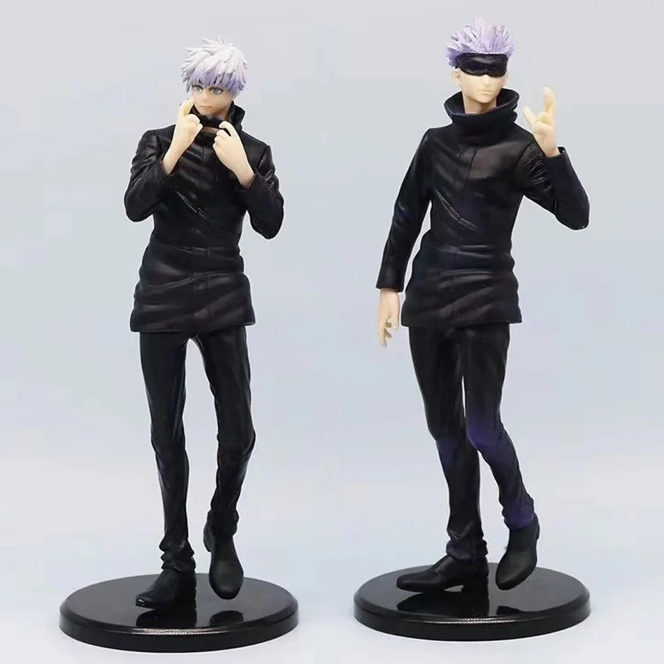 21cm Anime Jujutsu Kaisen Figure Itadori Yuji Gojo Satori Fushiguro Megumi Kugisaki Kawaii Toy Car Decoration PVC Model Gift