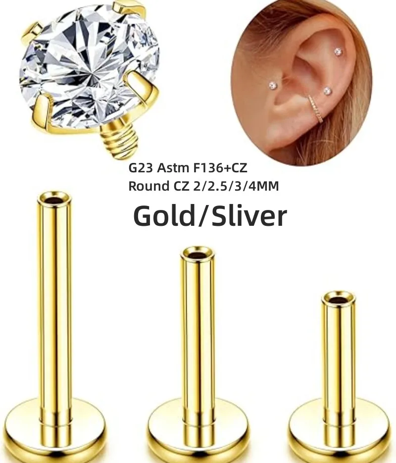 Lot50Pcs G23 Titani… - image