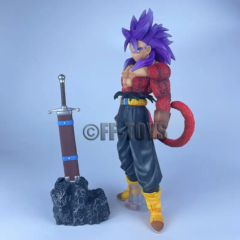 26CM Anime Dragon Ball Z Trunks Figures Future Trunks Ssj4 Figurine Action Figure PVC Statue Collection Model Toys Gifts