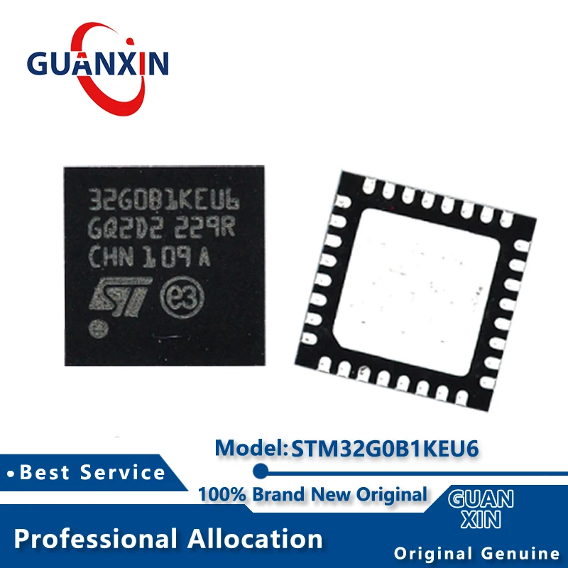 

100% New STM32G0B1KEU6 STM32G0B1KEU6TR Marking 32G0B1KEU6 LQFP32 STM32G0B1