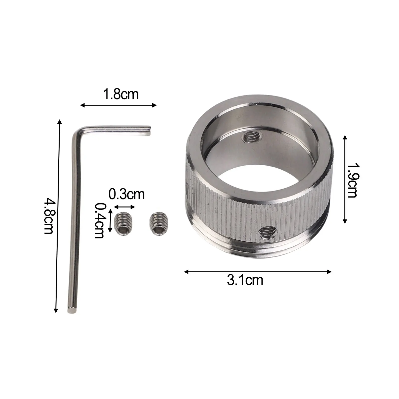 Stainless Steel Heating Valve Adapter M30x1 5 for For Ra For Ravl For Radiator Valves Secure Thread Fit Leak Resistant Design