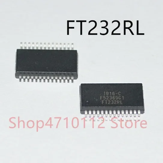 Free Shipping  10PCS/LOT NEW FT232 FT232RL SSOP-28