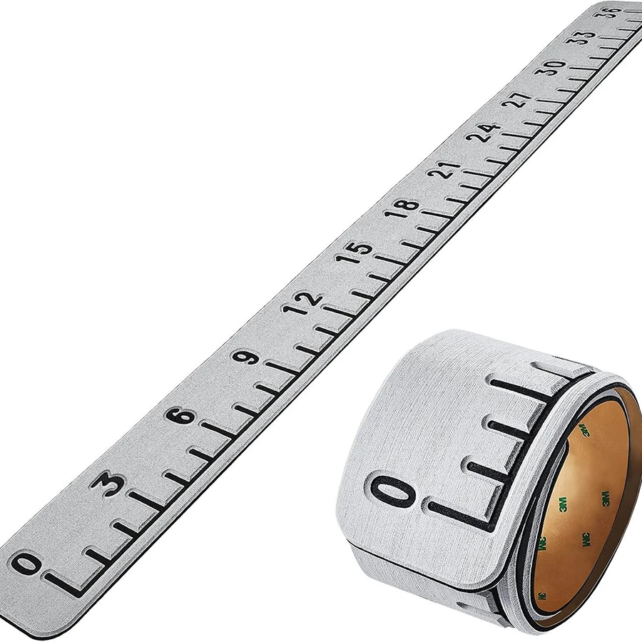 

36-дюймовая пенопластовая линейка для лодки, самоклеящаяся подложка, инструмент для измерения рыбы для рыболовных принадлежностей, кулер для яхты, каяк, коричневый, черный