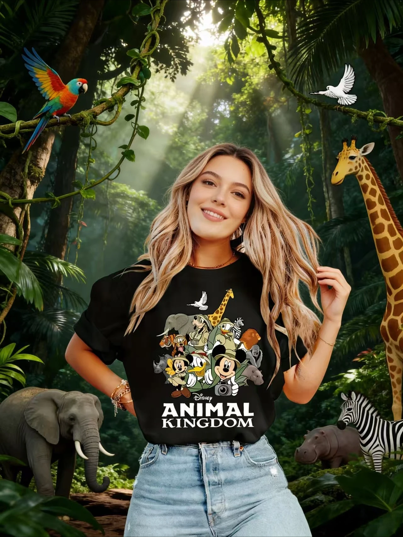 

Женская футболка Disney с Микки и Минни Маус, мужская хлопковая футболка с круглым вырезом, повседневная уличная одежда большого размера с короткими рукавами, винтажные топы