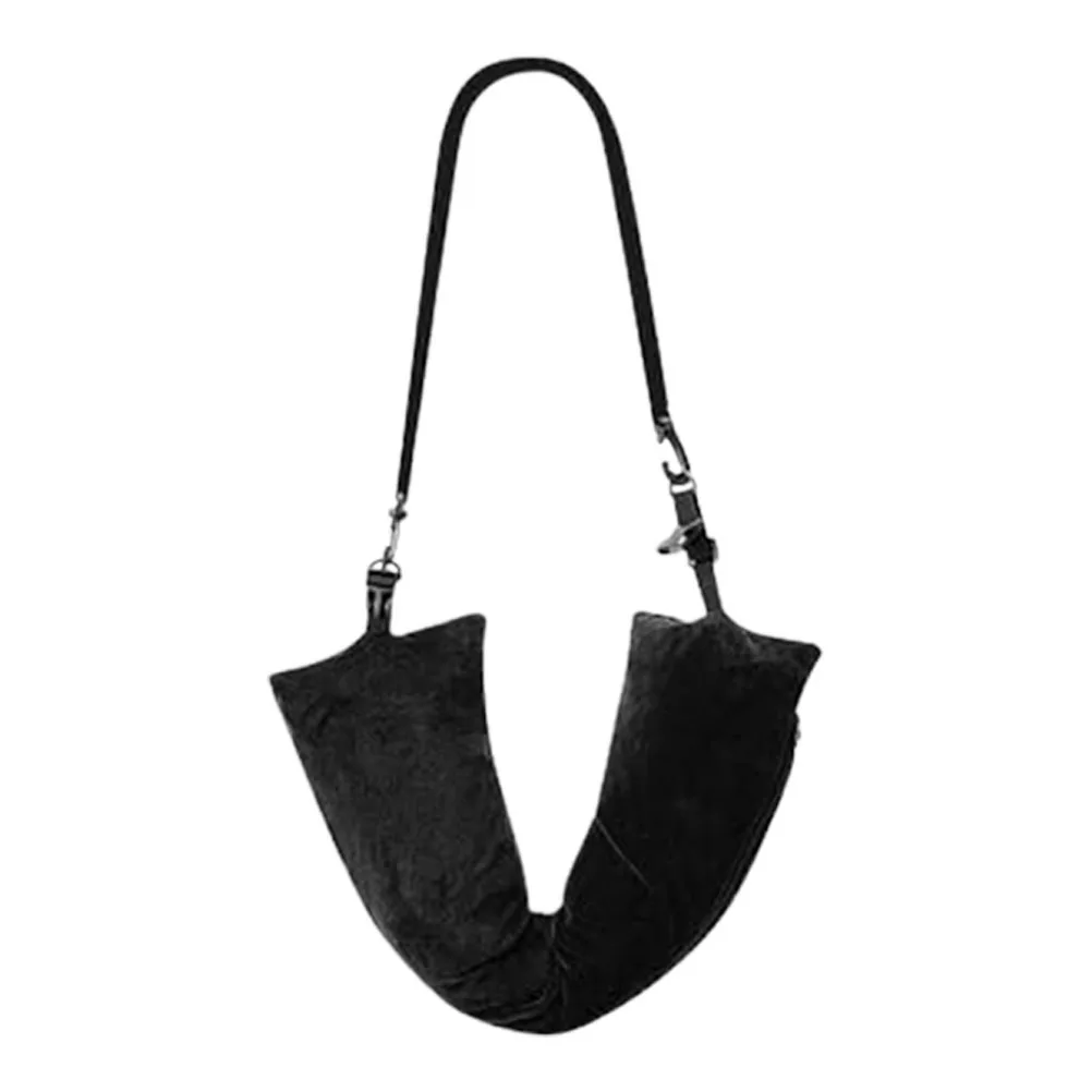 

U Shaped Travel Pillow Compact Soft Fabric Neck Support Pillow for Airplane Car Office Sleep Comfort Neck Support