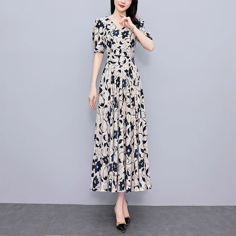 Été élégant fête soirée Robe femmes moulante luxe Chic Robe de bal 2025 Floral décontracté coréen vacances Boho plage longue Robe