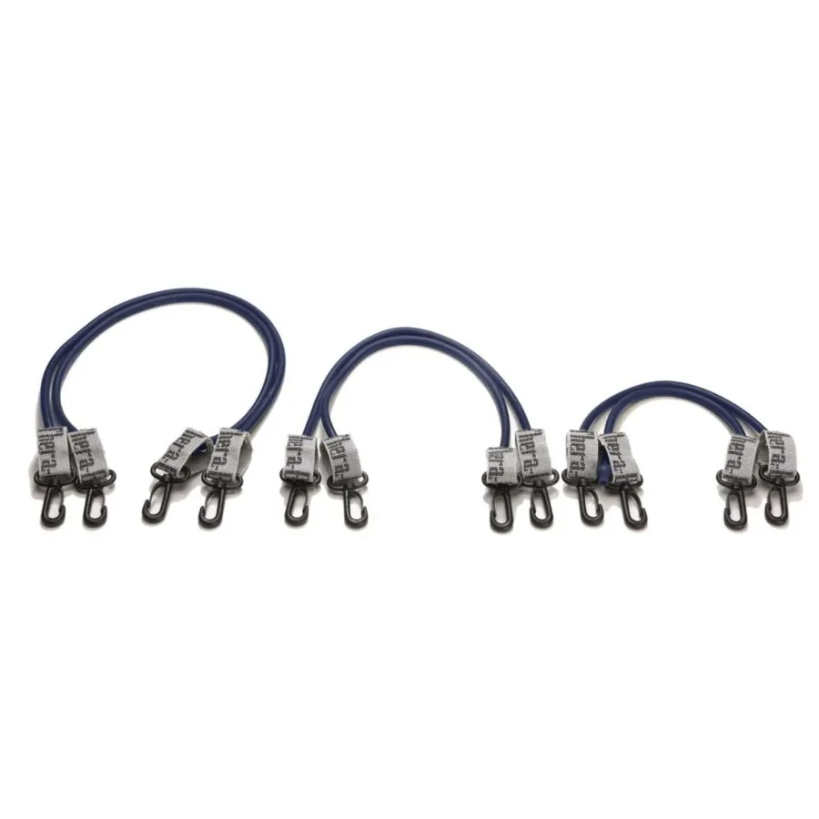 

Latex Resistance Tubing With Connectors Exercise Station for Rehab, Pilates, Set of 2, 18 Inch, Blue, Extra Heavy, Level 5