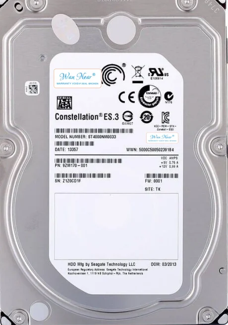 

Для 4tb ST4000NM0033 4t 7200 128m