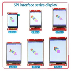 1pcs SPI serial port seriesctouch  2.2/2.4/2.8/3.2/3.5/4.0 inch TFT LCD  screen module  for   stm32 Development Board arduino