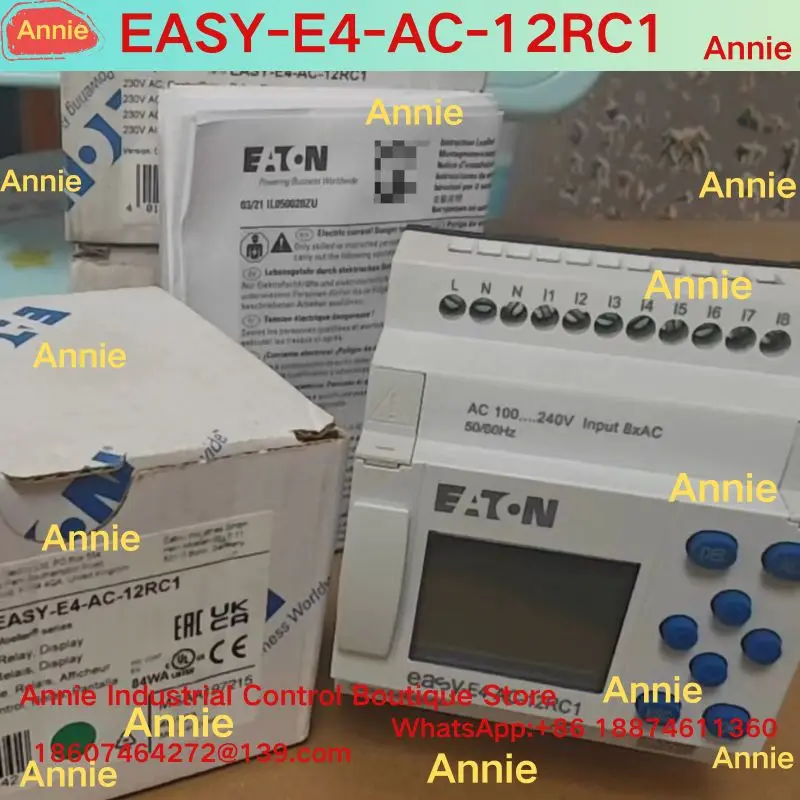 gloednieuwe EASY-E4-AC-12RC1 programmeerbare controller