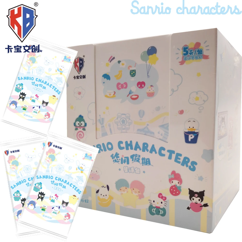 新品正規品-kabao-日本の有名漫画スター-サンリオファミリーコレクションカード-漫画ipキャラクター-精巧なクリエイティブカード-ギフト
