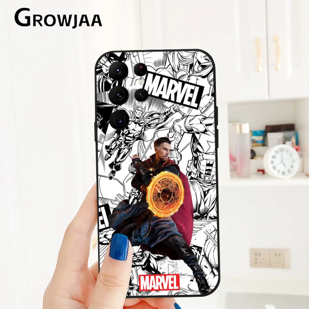 Doctor Strange Cool Phone Case for Samsung Galaxy S24 Ultra S22 S23 Ultra S21 S20 Protective Silicone Funda