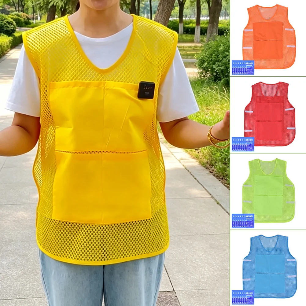 Summer Hiking Clothing - سترة أمان للتبريد الصيفي مع 8