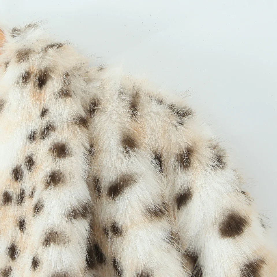 

JNLEAOG, осеннее новое женское модное длинное пальто с леопардовым принтом из меха и кожи, свободное длинное пальто Street Sle