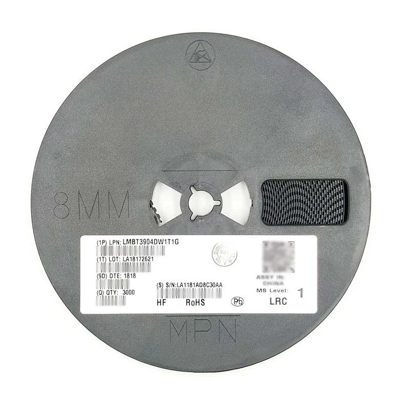 50PCS LMBT3904DW1T1G PNP/NPN Dual Transistor SMD Package SOT-363/SC-88 New Original Chip Transistor Screen Printed MA