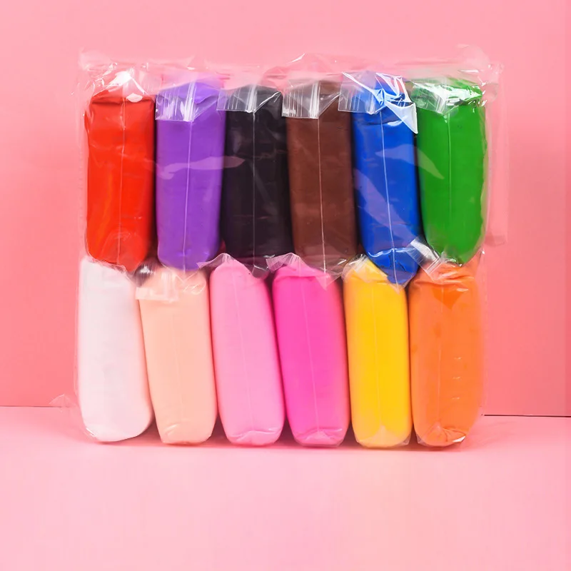 36 Colors Air Dry Ultra Light Clay Set 50g Per Bag Soft Modeling Clay DIY Handmade Craft Toys for Kids Non-toxic Plasticine Gift