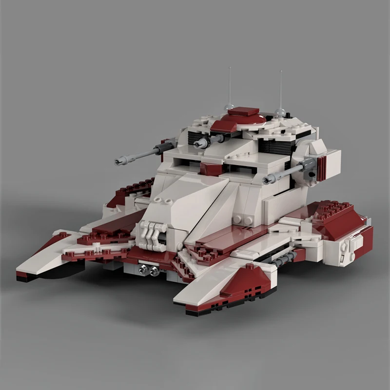 

383pcs MOC Science Fiction Movie (Star Battle) Republic Fighter Tank 75342 x2 Combine Build Christmas gifts decoration toys