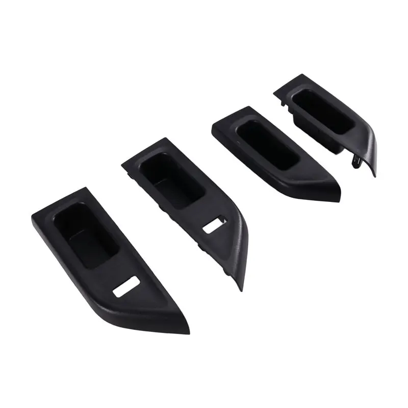 A13F-4Pcs/Set Door Window Switch Cover Armrest Upper Panel For Toyota Yaris 2012-2014 74232-52580-C0 74231-52670 7423152670