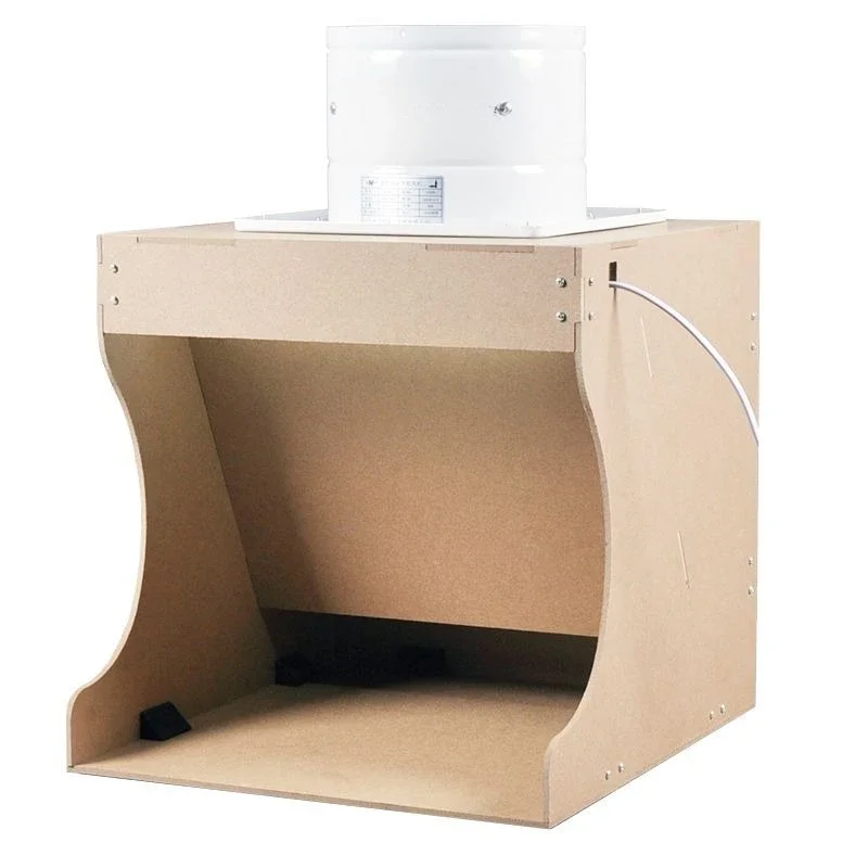 Spray box model, painting spray box, baking paint, ventilation spray box