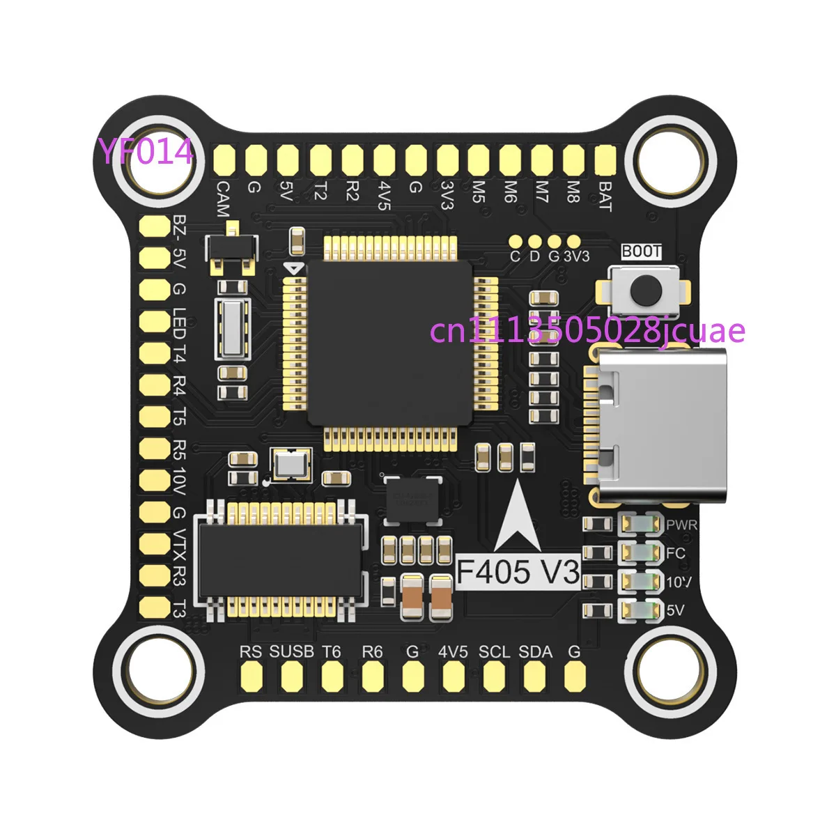 F405 V3 Flight Controller 3-6S Support Betaflight Firmware Built-in Black Box For FPV Racing Drone