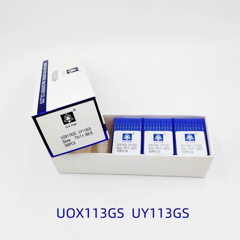 Industrial sewing needles, sewing needle accessory for industry, Q.X.YUN, sewing machine, 14#, 12#, 11#, 100Pcs, UO113GS,UY113GS