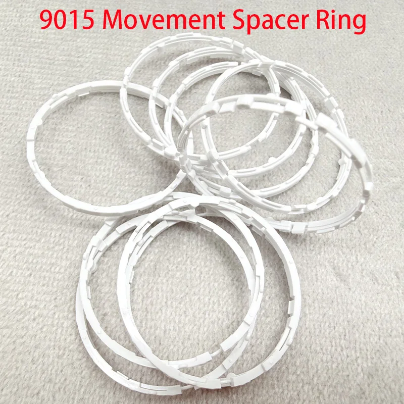 2035 Movement Spacers Ring Dia19-36mm Set of 22pcs Different Sizes Plastic Watch Movement Holder Spacer Ring for 2035 Movement