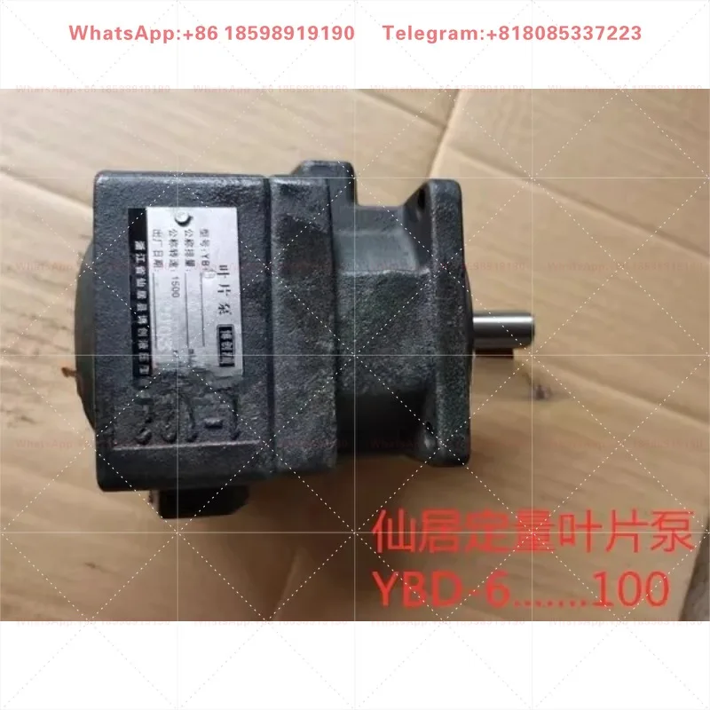 High Precision Heavy Duty Industrial Grade OE Standard YBD-6/10/12/16/20/25/32/40/50/63/80/100 Quantitative Vane Pump, Brand New