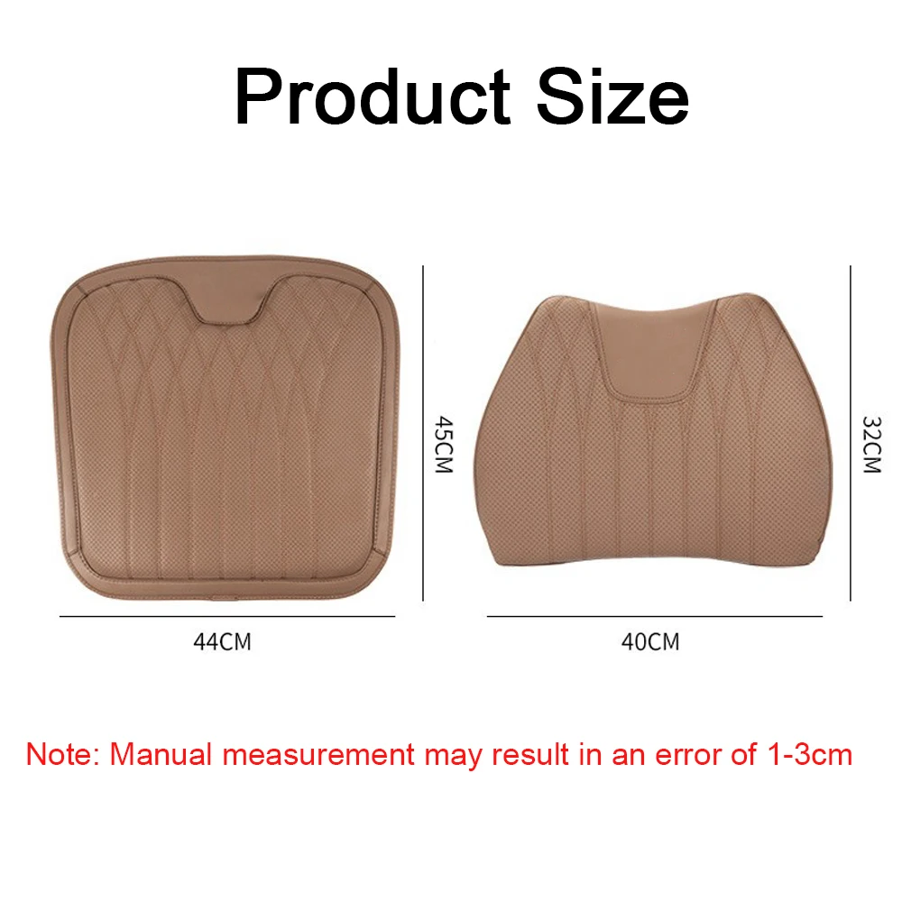 Luxury Car Seat Cushion Auto Seat Waist Support Cushion Lumbar Pillow For Genesis GV60 GV70 GV80 G70 G80 G90 Car Accessories