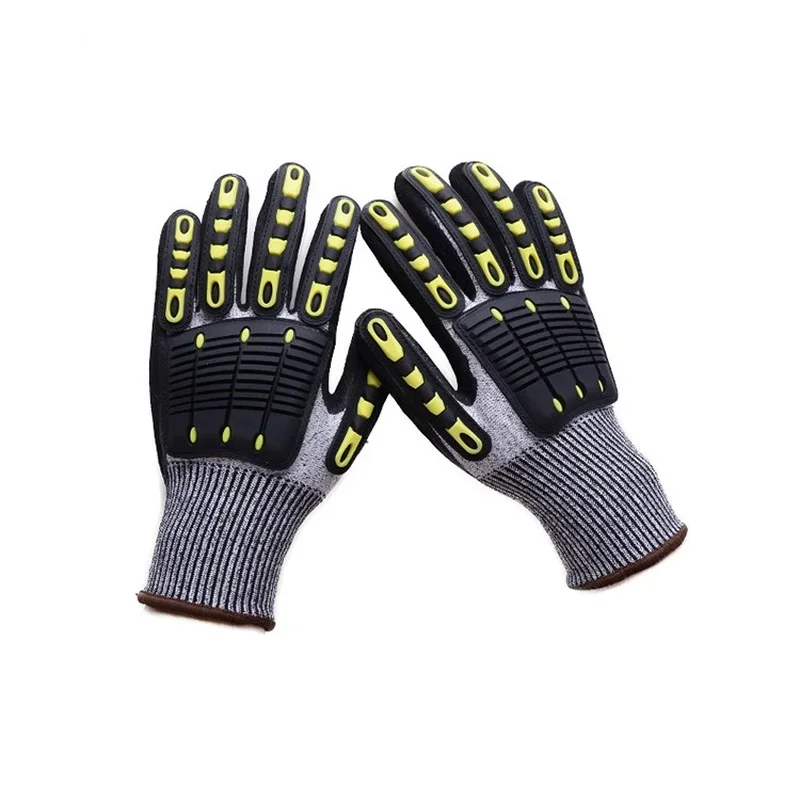 High-quality Impact-resistant TPR Material with Cushioning Anti-collision Rescue Machinery Protection Clothing Accessories Glove