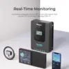 Renogy Rover 자동 DC 입력 MPPT 태양광 충전 컨트롤러, 파라미터 조절식 LCD 디스플레이 태양광 패널 레귤레이터, 20A, 12V, 24V 1