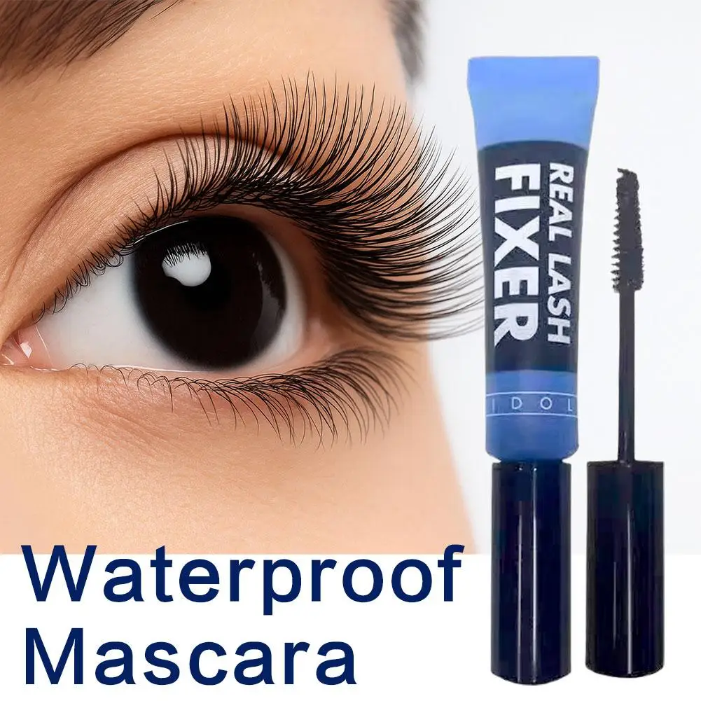 الكورية ماسكارا مقاومة للماء إطالة الضفيرة تعزيز رمش إعداد طويل كريم معطف واق من المطر السائل الألياف ماسكارا ماكياج #2