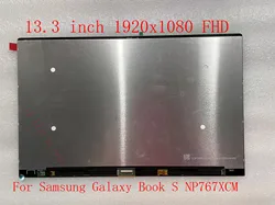 13.3 cali dla Samsung Galaxy Book S NP767XCM NP767XCL zespół z ekranem dotykowym LCD SM-W767P TE133FHM-TS0 NE133FHM-A65 testowane FHD