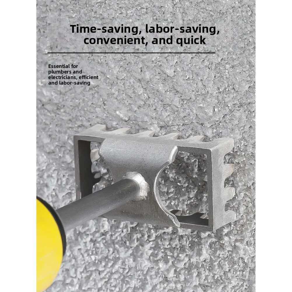 

Electrician Tool Junction Box Punch Home Renovation Versatile Square Hole Punch Tool Hole Punch Tool Efficient Cutting Action