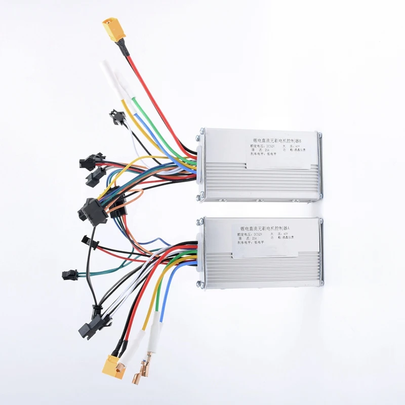 52V 25A 1200W JP Brushless DC Motor Electric Scooter Bike Controller A+B Dual Drive Motor Controller-A07G - view 3