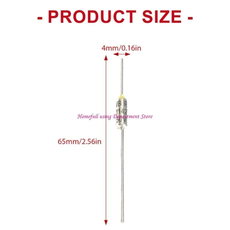 

Thermal Fuses for Transform Electric Industrial Metal Shell Thermal Fuses Cutoff