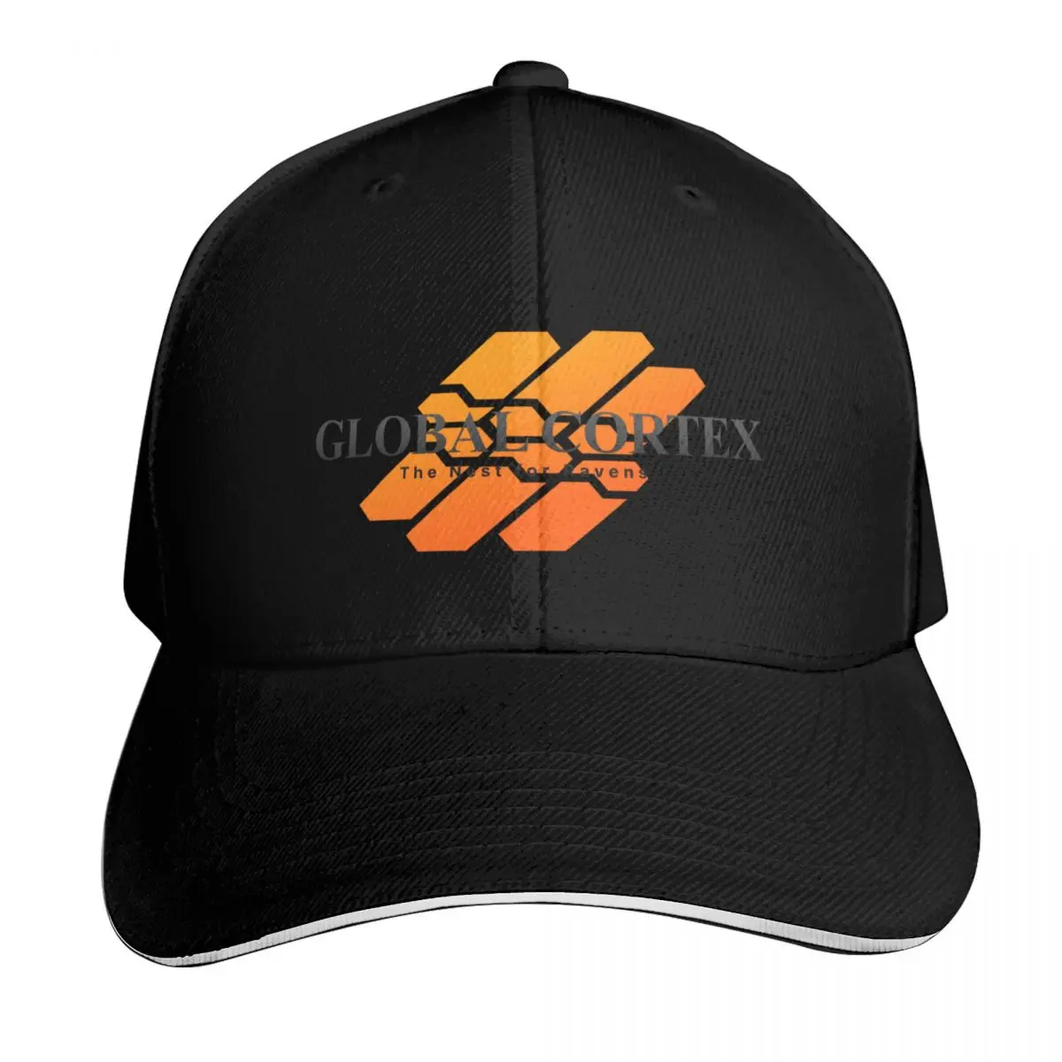 Armored Core 3 - Ps 2 - Corporation Logo - Global Cortex Flat Positive Baseball Cap Men Women Casual Summer Sport Sun Cap
