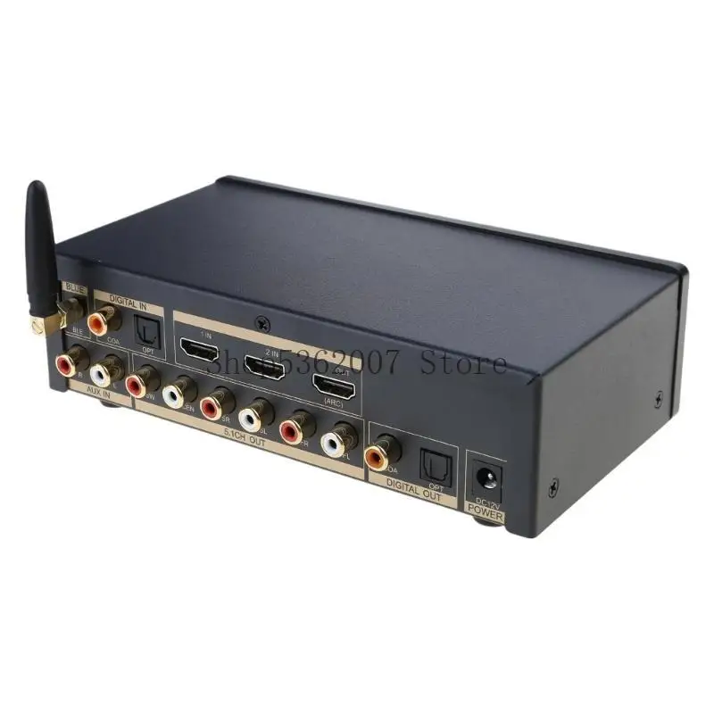 Bluetooth-совместимый5.0 Аудио декодер-преобразователь DTS-AC3 Оптические волокнисты