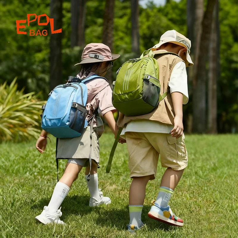 

Маленькие рюкзаки EPOL, легкие дорожные рюкзаки с цветными блоками, новые повседневные прочные походные сумки для родителей и детей для коротких поездок 3057-03