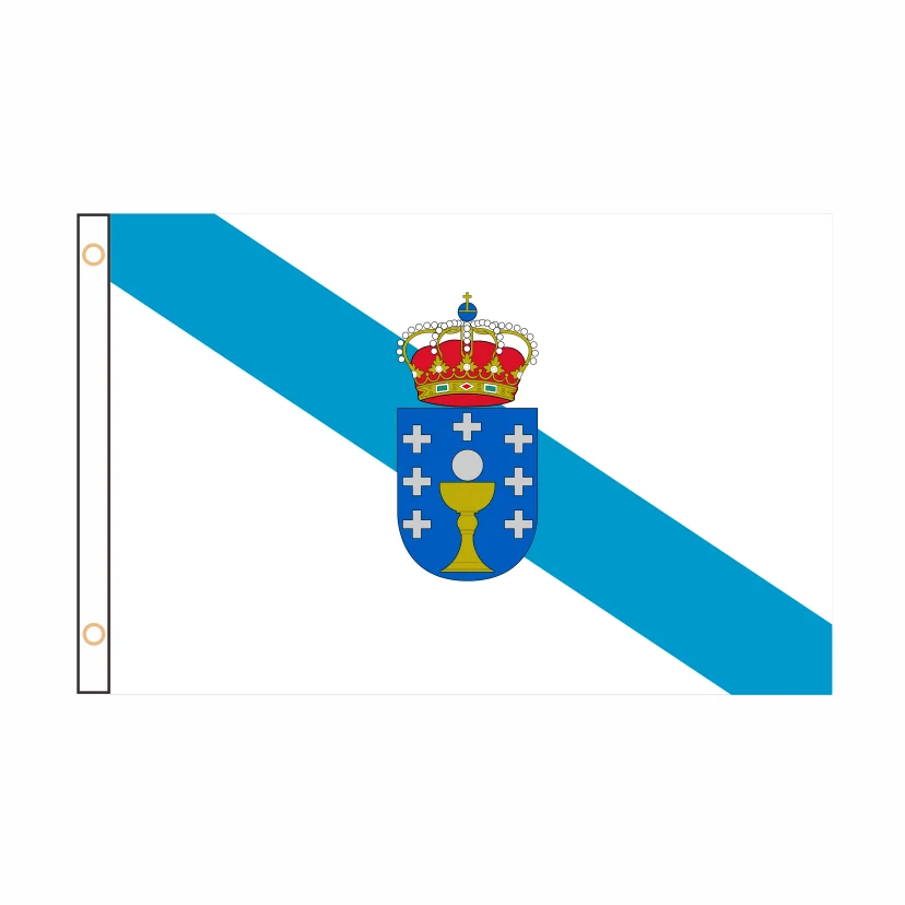 Galicia Galician Galizia Flag Banner 3ft*5ft  QZ-175