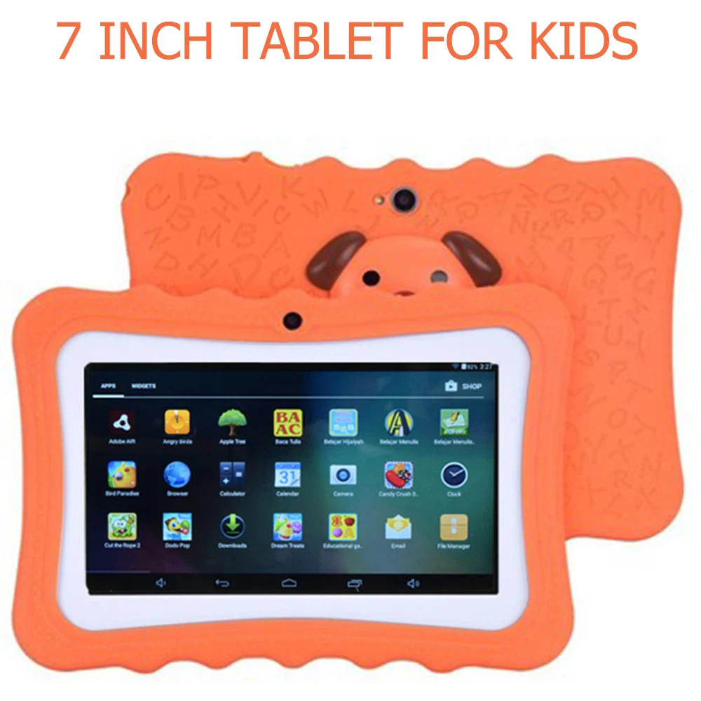 Learning Tablets for Kids 7 Inch 2GB 16GB Kids Tablet Toddler Educationa Toys Gift for Children HD Dual Cameras Android 10