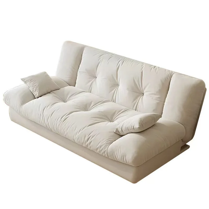 Modern Folding Sofa Beds with Armrest Fabric Upholstery Factory-Direct Reclining Feature for Living Room Bedroom Apartment Hotel