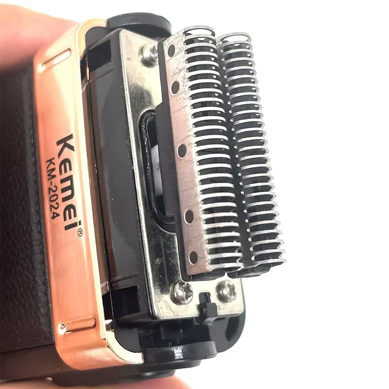 Kemei 2024 Razor Blade Shaver Head For Men\'s Electric Shaver KM-2024 Razor Mesh Blade Net Original Beard Shaving Parts